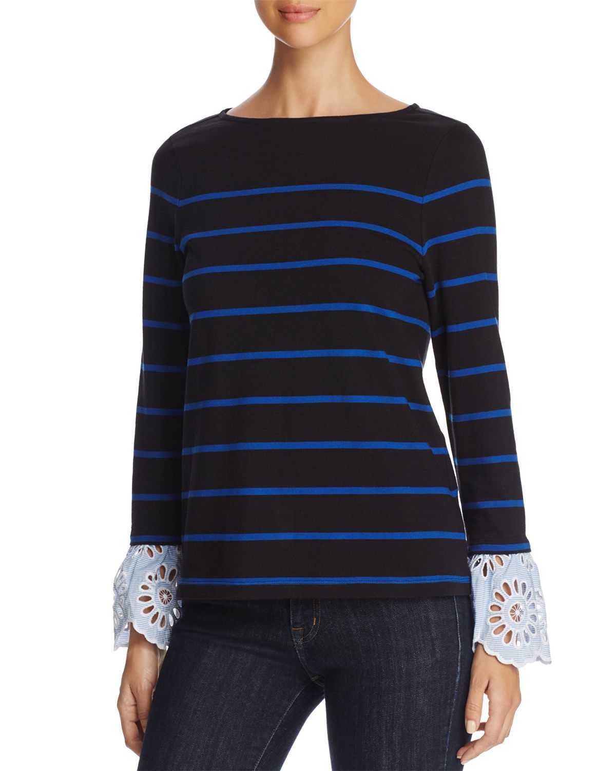 Beachlunchlounge Women’s Lace Trim Sailor Tops