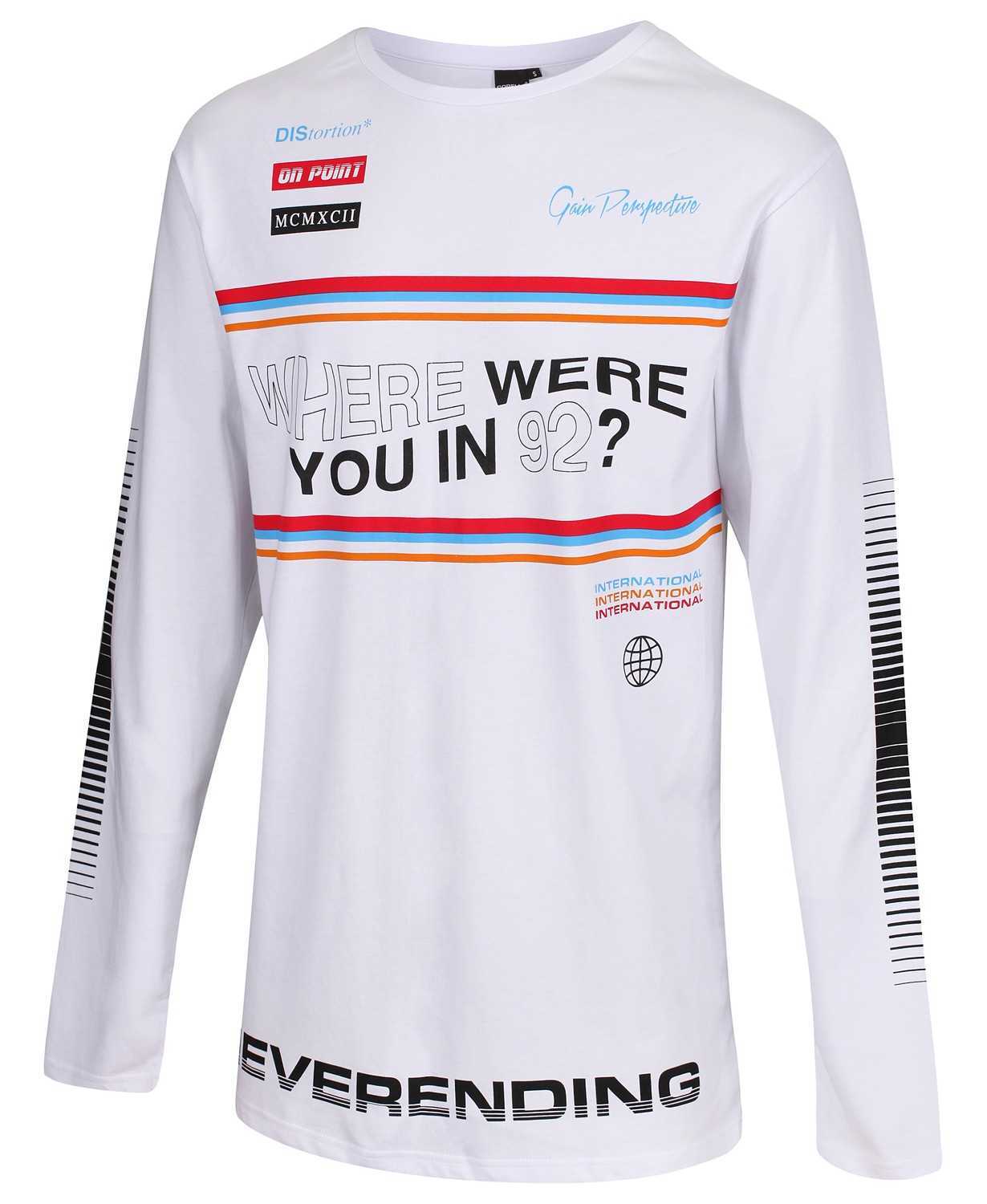 Corella Men’s Long-Sleeve Racer T-Shirt