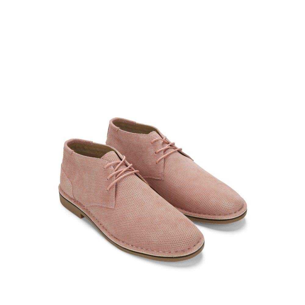 Kenneth Cole Reaction Men’s Desert Sun Perforated Chukka Boots (Blush, 10)