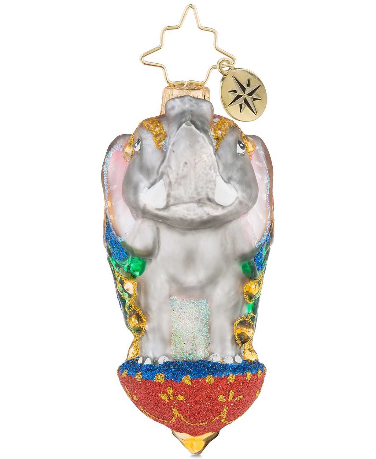Christopher Radko Ornamental Mammoth Little Gem Ornament