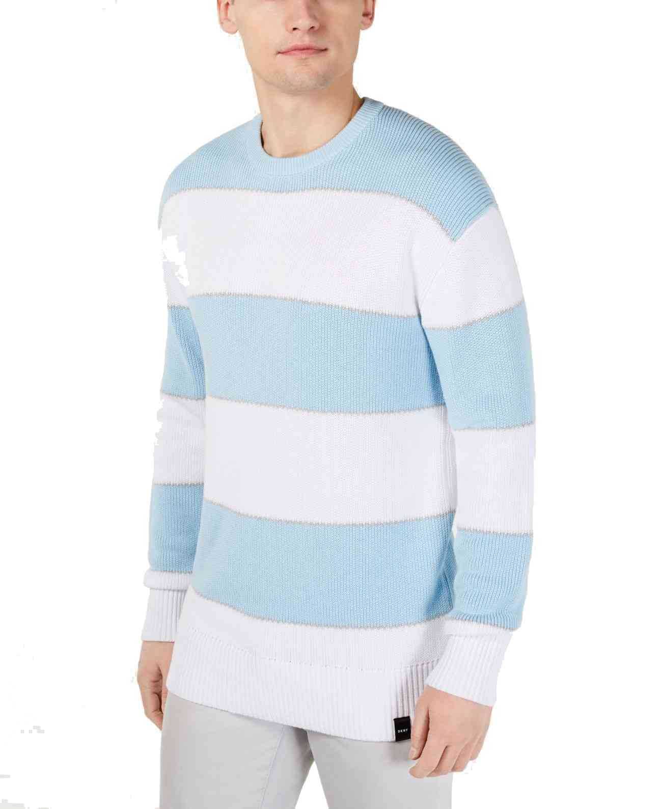 DKNY Men’s Ombre Rugby Stripe Sweater