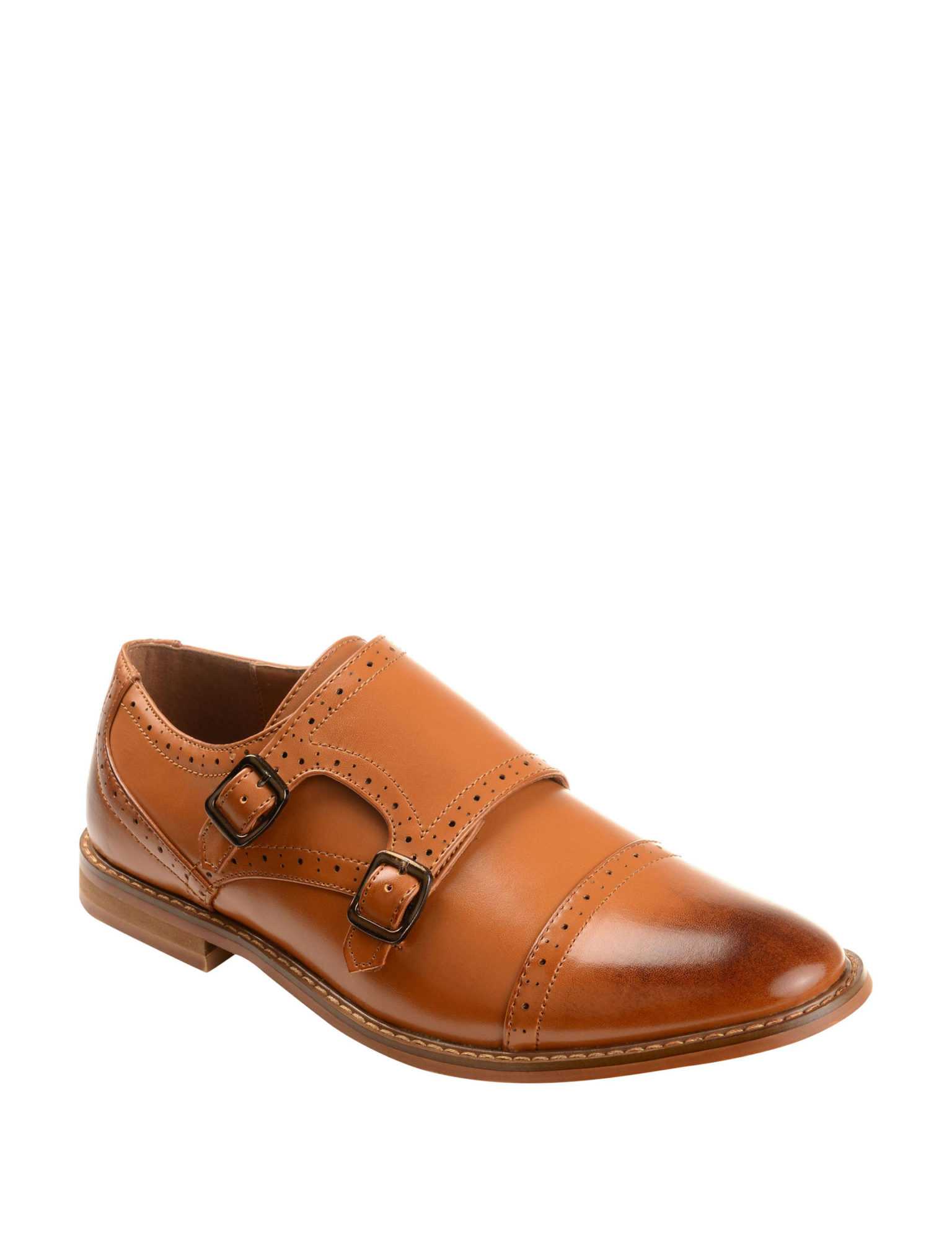 Vance Co. Men’s Wayne Dress Shoe (Brown – 9.5)