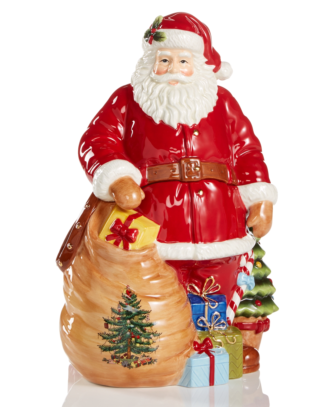 Spode Figural Santa Cookie Jar