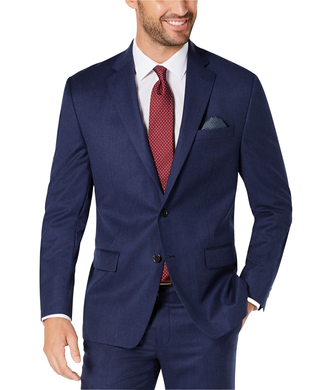 Ralph Lauren Men’s Classic-Fit Sport Coat, Navy, 44R