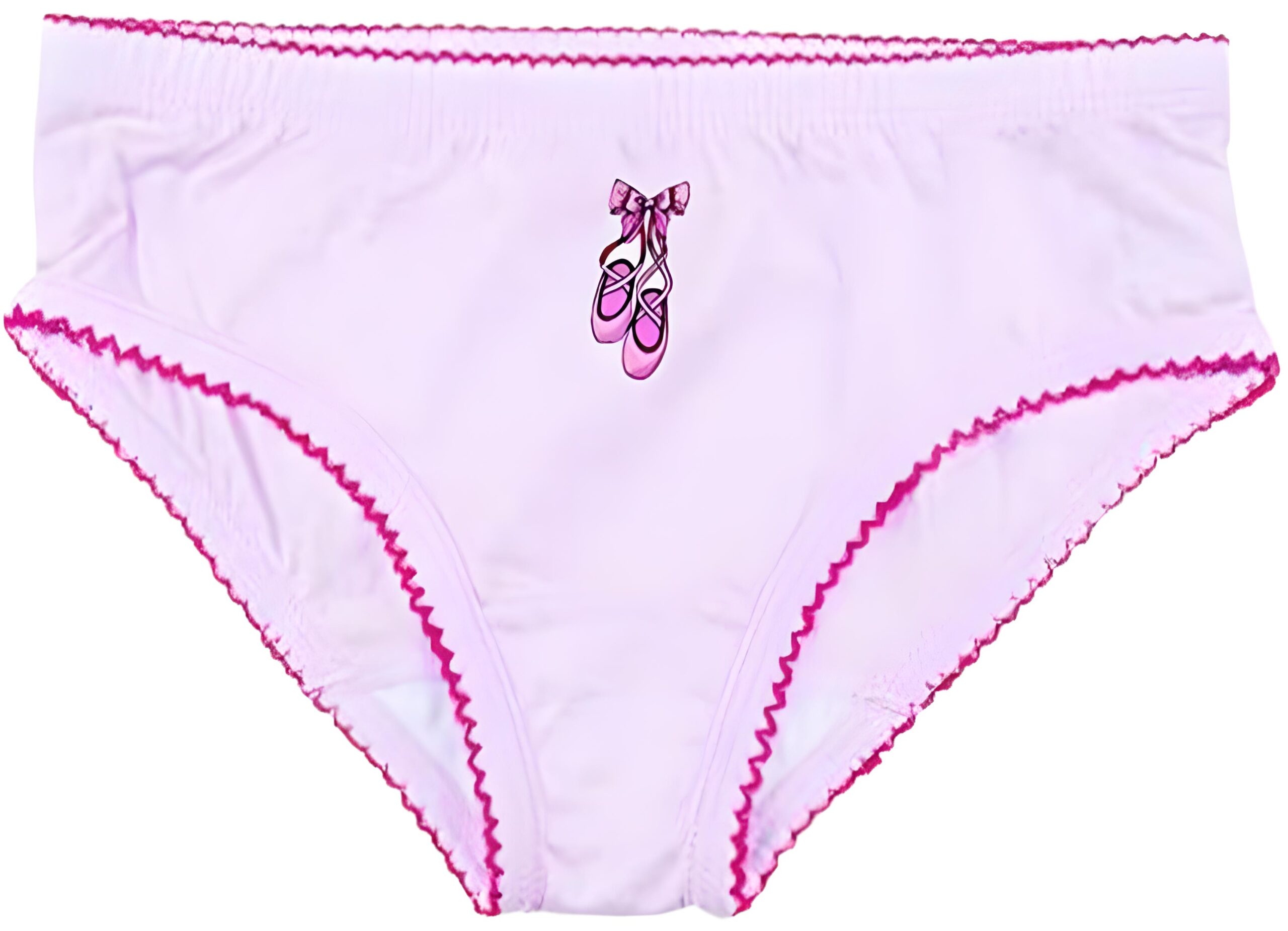Kidsy Girls Casual Ballerina Panties – Soft Cotton Briefs, Pull-On Closure