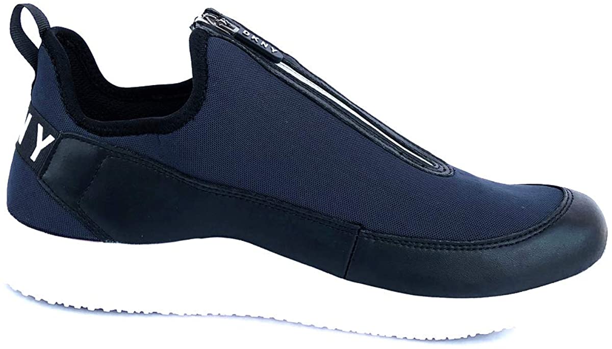 DKNY Mens SEB Leather/Textile High Top Zipper