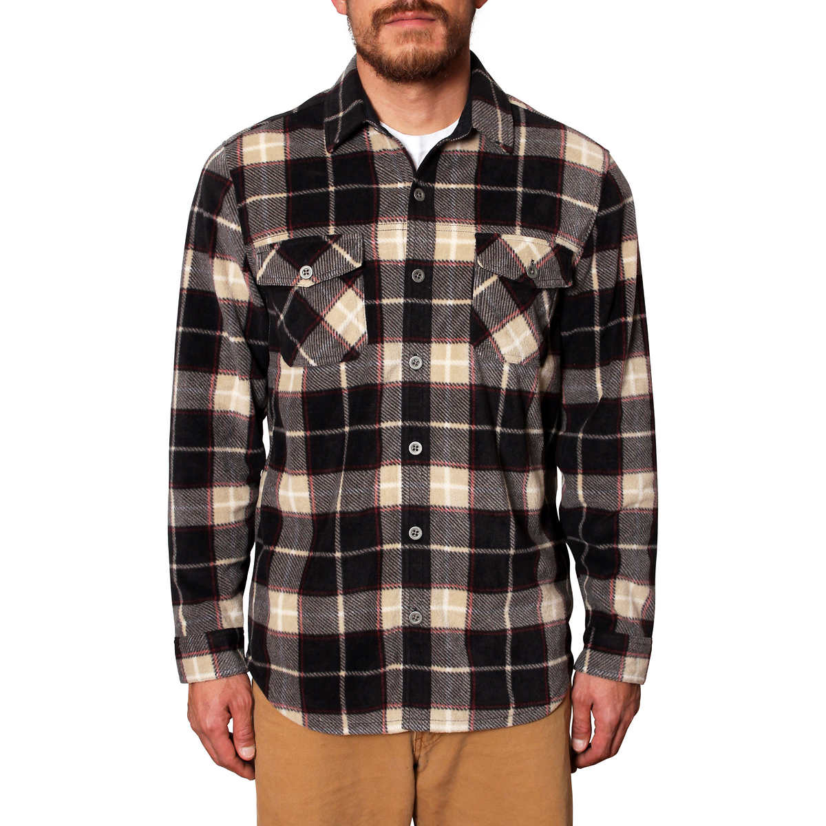 Freedom Foundry Men’s Plaid Fleece Shirt