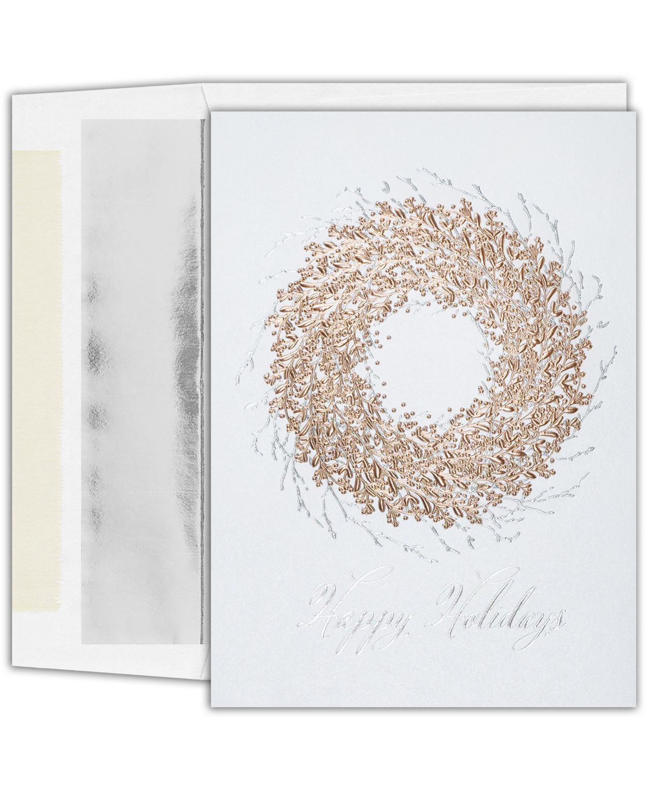 Masterpiece Studios Wreath Holiday Set of 16 Boxed Cards