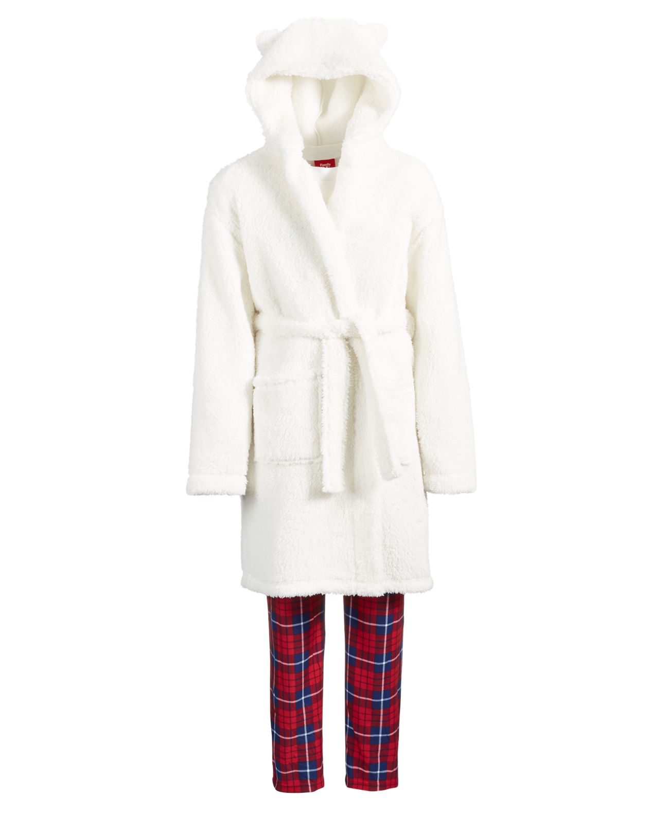 Family Pajamas Women’s Matching Kids Bear Robes