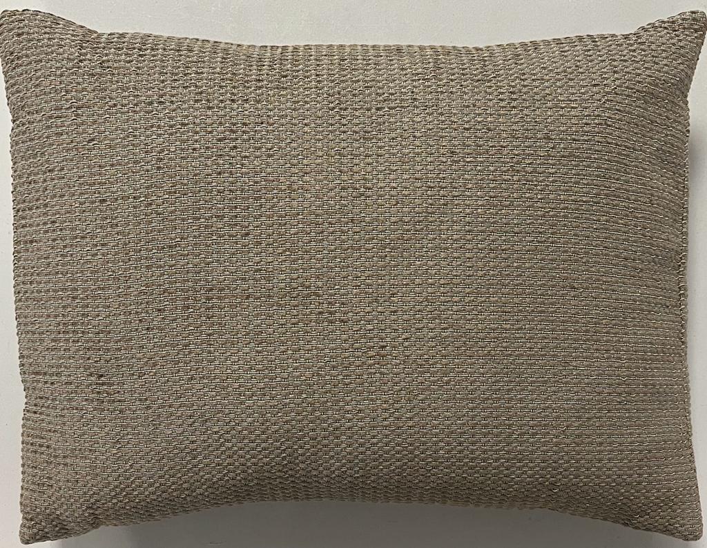 Calvin Klein Home Flaxen Highlight Dove Pillow, Sage, 12×16