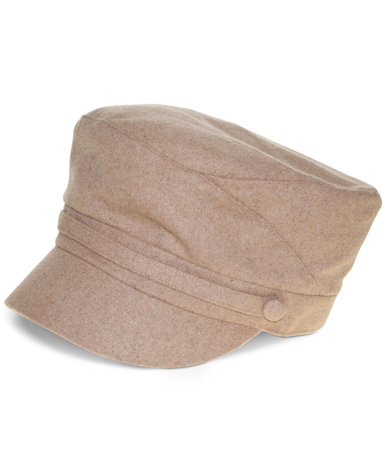 Nine West Wool Blend Newsboy Cap, Beige