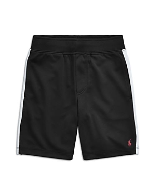 Polo Ralph Lauren Boys’ Mesh Athletic Shorts – Little Kid, Black, 3T SLIM