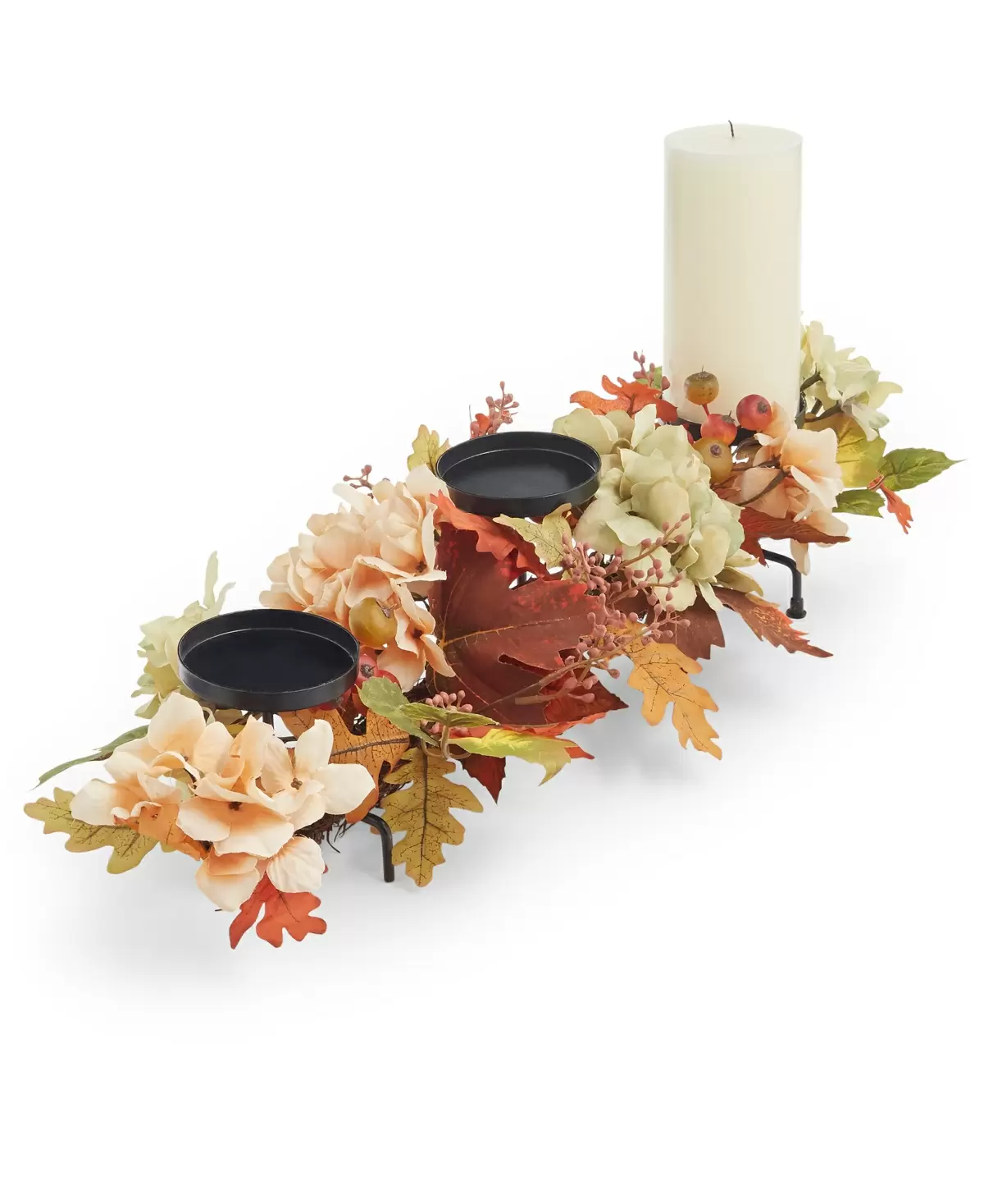 Martha Stewart Collection Floral Centerpiece, Multicolor, 28″