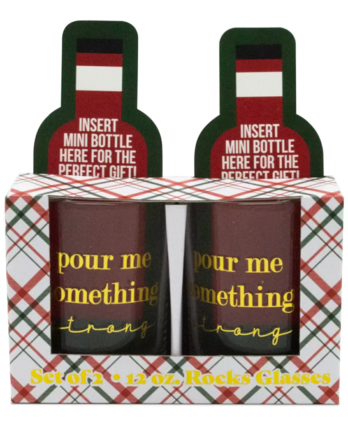 Tmd Holdings Pour Me Something Rocks Glass 2-Pc