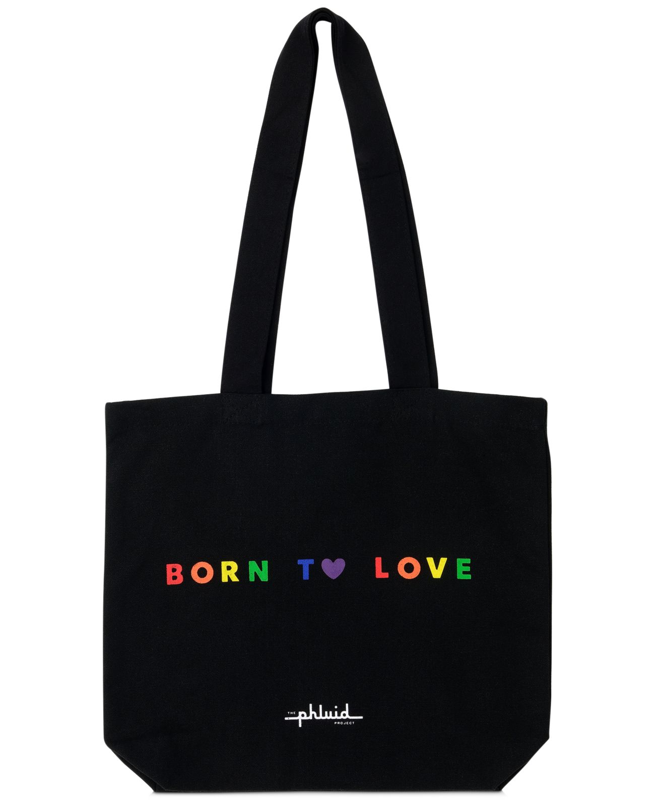 The Phluid Project Graphic Tote Bag (Black)