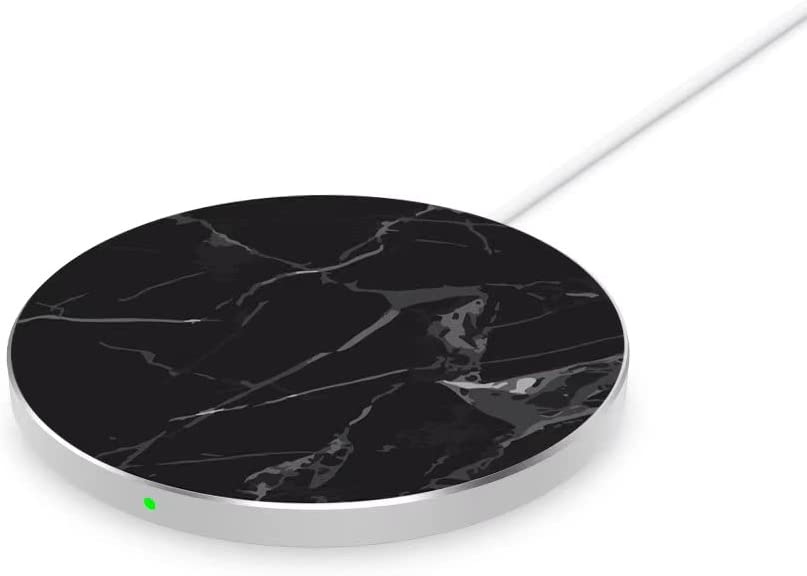Phunkee Tree Cotton Candy Marble Charging Pad, Black, 3.9″ x 0.3″