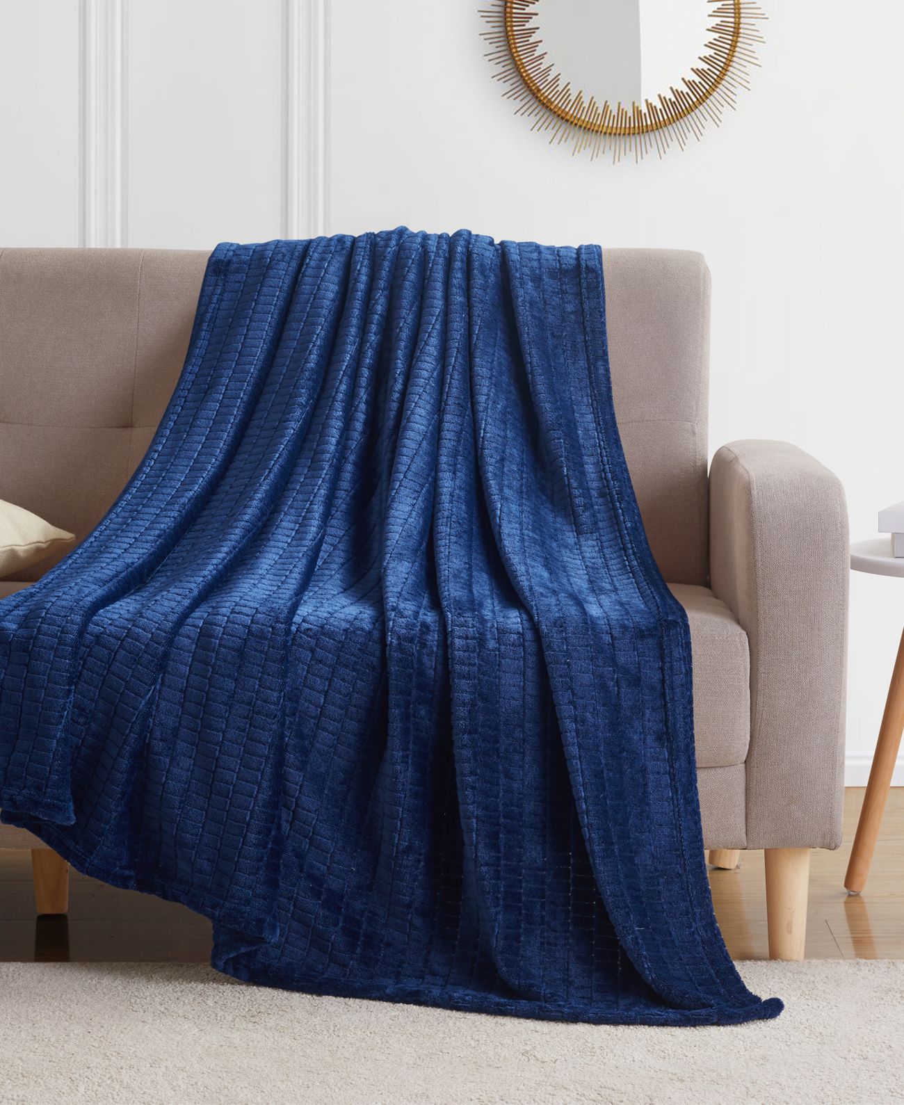 Infinity Home 50 x 60 Textured Throw