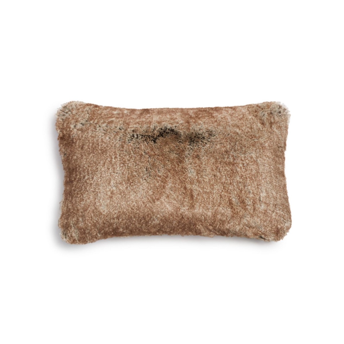 Hudson Park Frosted Faux Fur Decorative Pillow 12 x 20