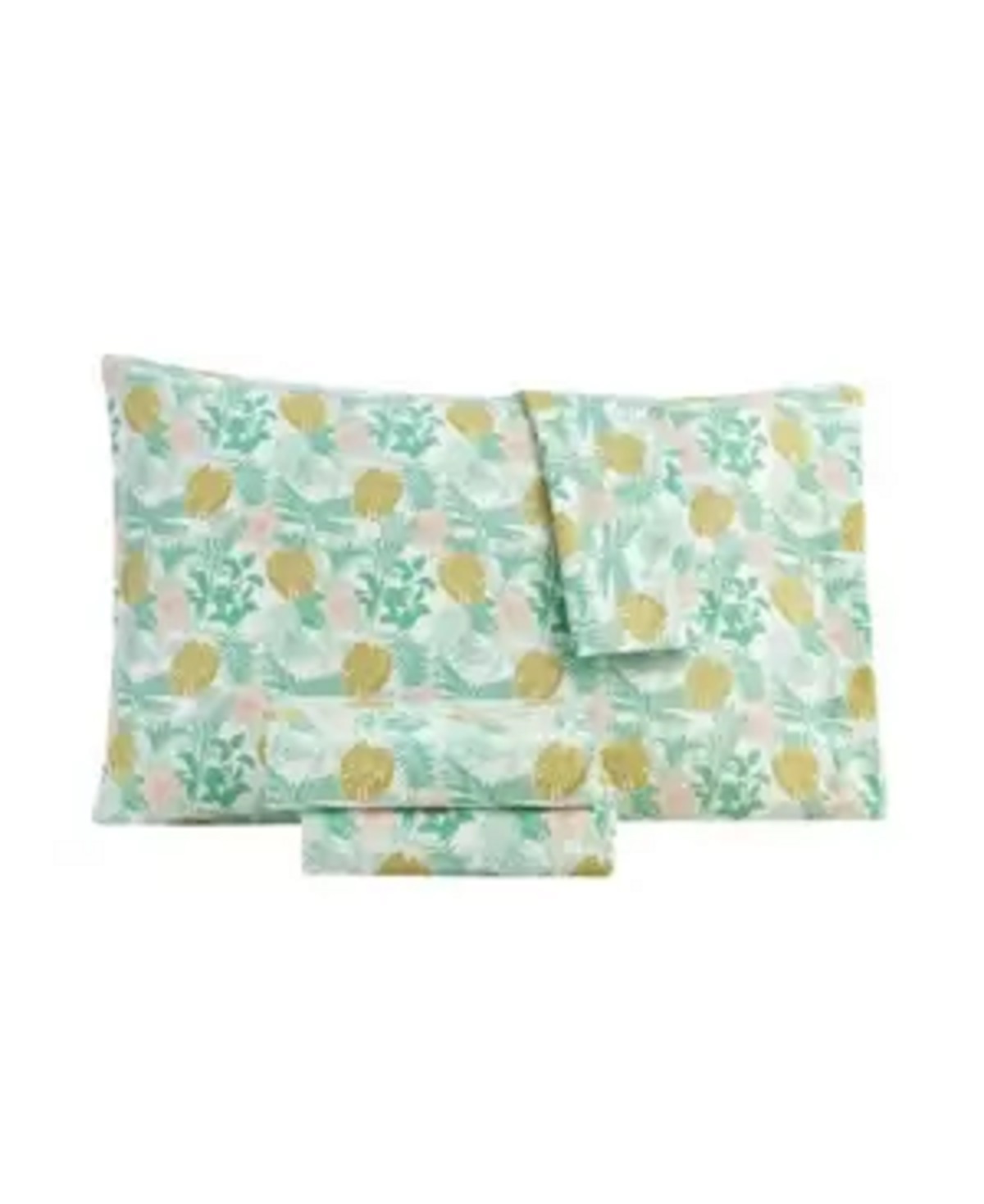 Sanders Printed Microfiber 3 Pc. Sheet Set, Twin XL, Green