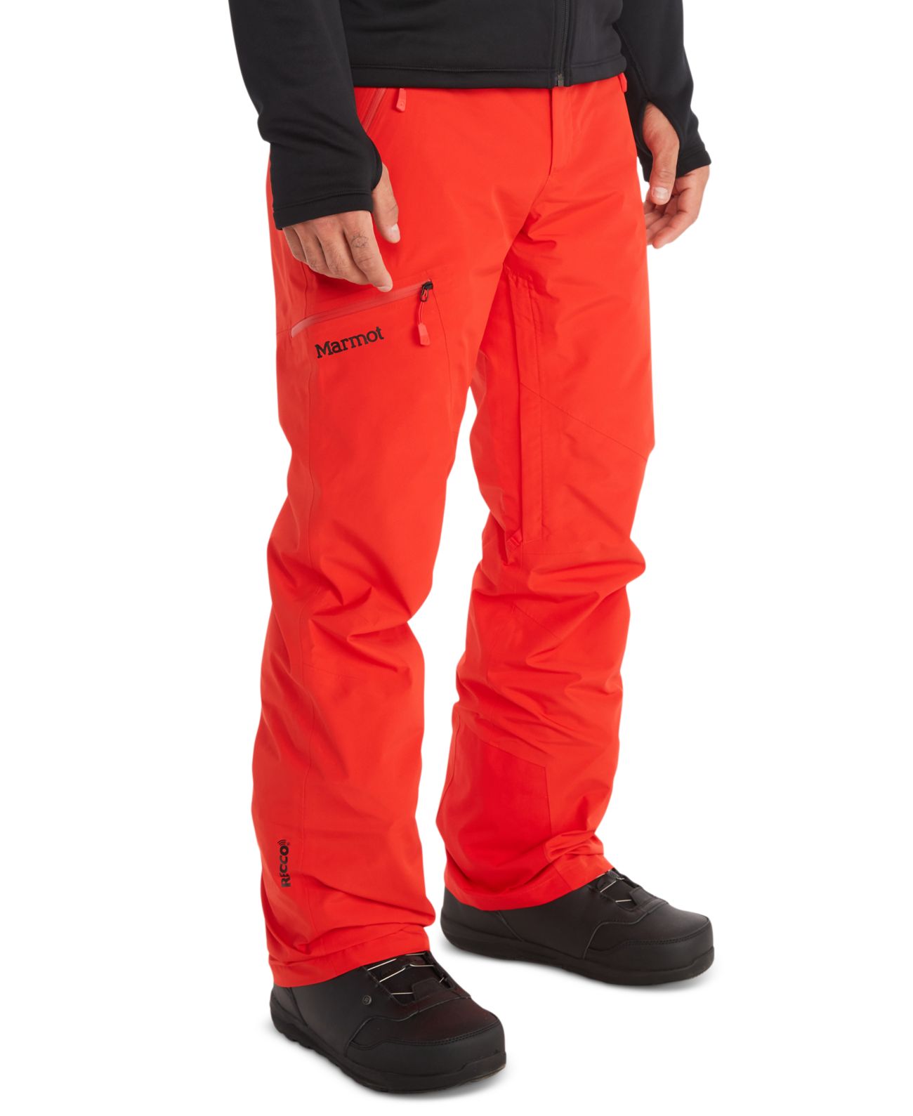 Marmot Men’s Lightray Ski Pants, Small, Victory Red