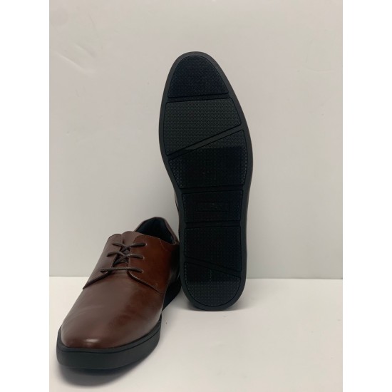 Alfani Men’s Elston Lace-Up Oxford Sneakers Shoes, Chocolate, 11