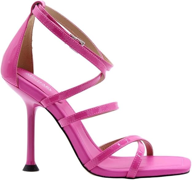 Michael Kors Imani Strappy Sandal, Cerise, 10M