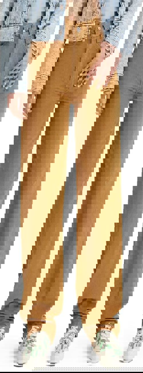 Levi’s Women’s Mid-Rise ’94 Baggy Straight Jeans – Dijon 32