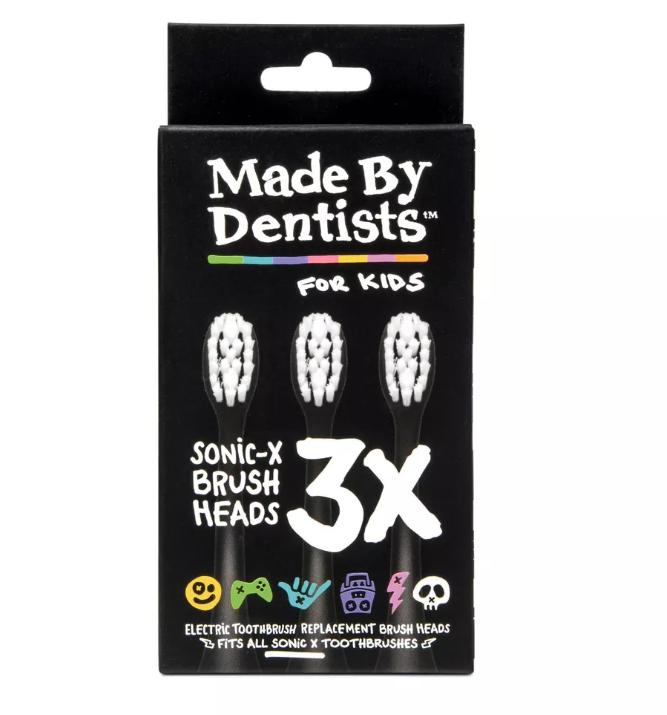 Made By Dentists Sonic X Electric Toothbrush Replacement Heads – 3ct