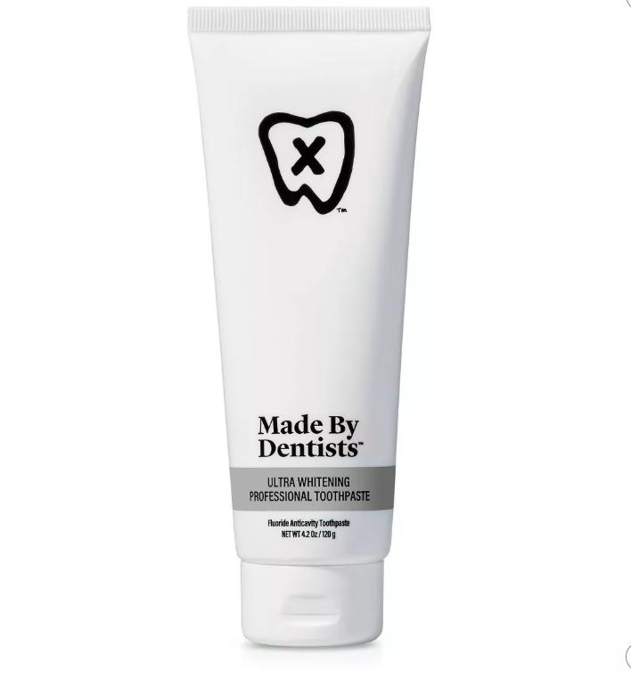 Made By Dentists Ultra Whitening Toothpaste - Fluoride Anticavity Toothpaste ...