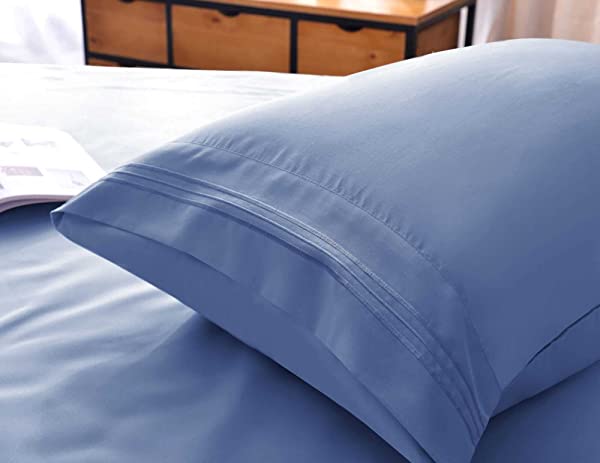 The Season Essentials Bamboo Sheet Set-Deep Pockets- Fade, Wrinkle, Stain Res...